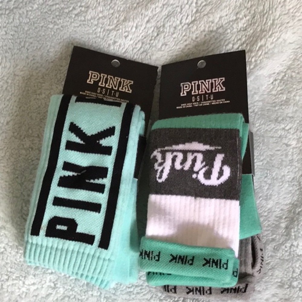 PINK Socks